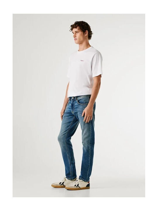 Men's Slim Fit Blue Jeans