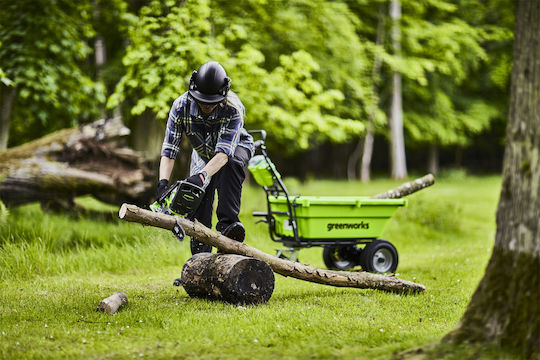 Greenworks G40CS30II Gasoline Chainsaw 2.6kg with 30cm Blade and Easy Start