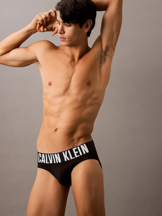 Herren Slip Schwarz 3er Pack