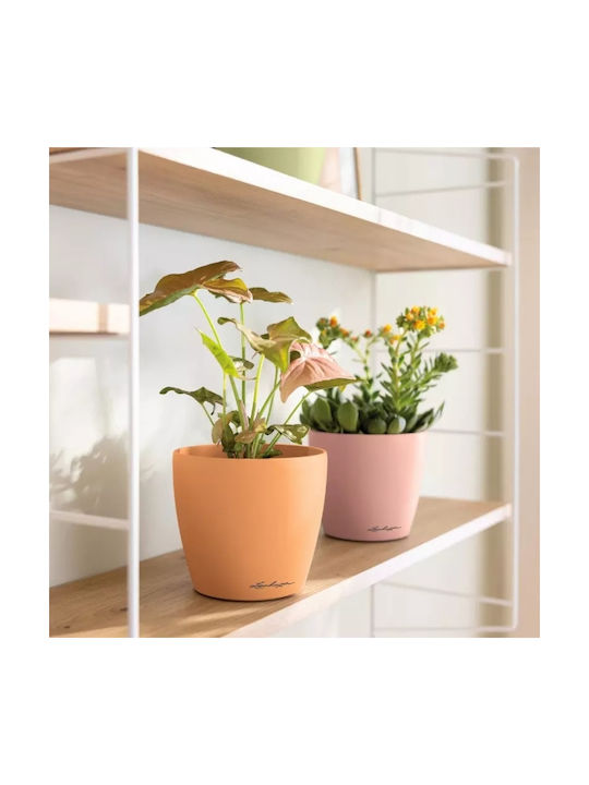 Lechuza Plastic Orange Flower Pot 15x15x13.7cm