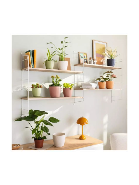 Lechuza Plastic Orange Flower Pot 15x15x13.7cm