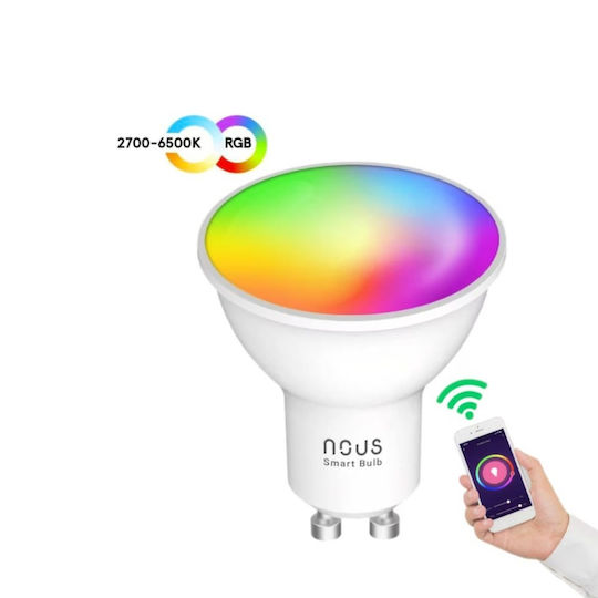 Nous Smart Λάμπες LED για Ντουί GU10 RGB 2τμχ