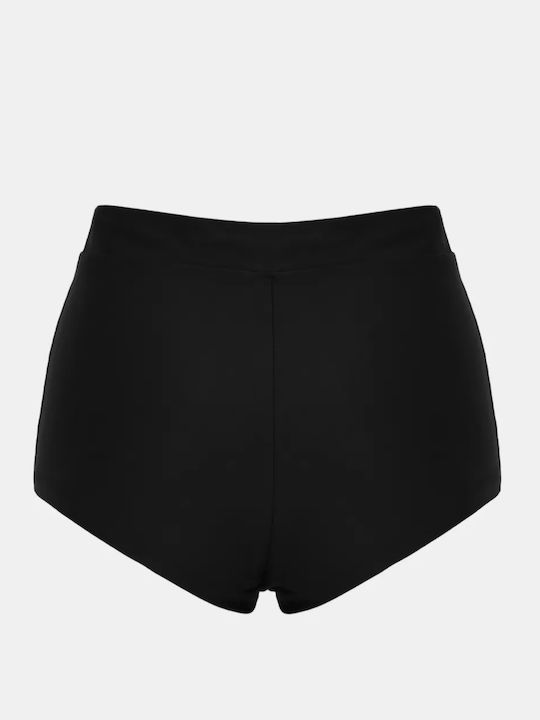 Bikinihosen Slip Hohe Taille Schwarze
