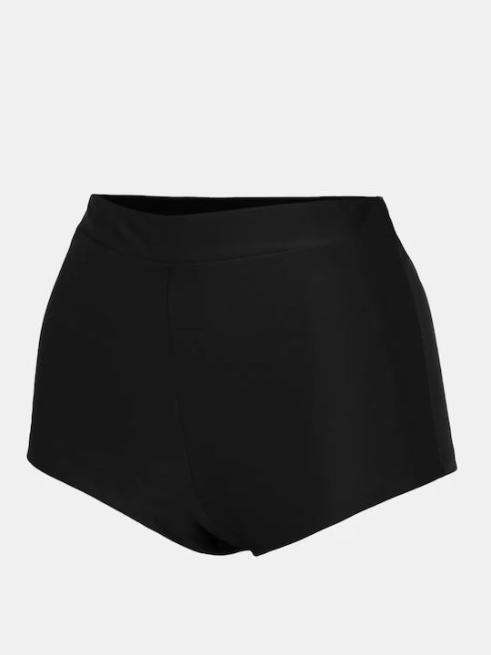 Bikinihosen Slip Hohe Taille Schwarze