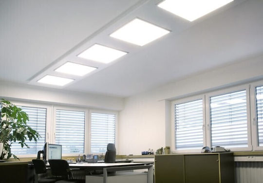 Lucas Platz Vertieft LED Panel 40W mit Kaltweiß Licht 6400K