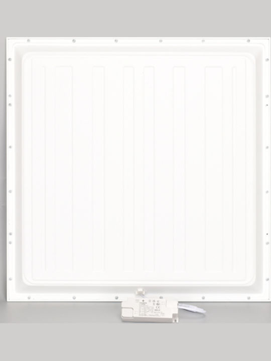 Eurolamp Χωνευτό LED Panel 40W με Φυσικό Λευκό Φως 4000K