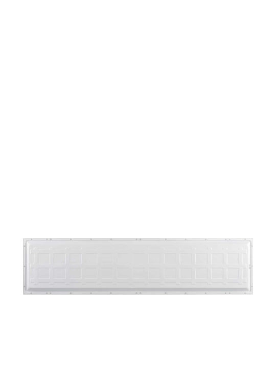 Eurolamp Rectangular Recessed LED Panel 40W with Natural White Light 4000K 120x30cm