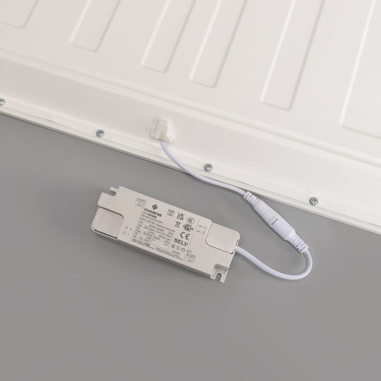 Eurolamp Vertieft LED Panel 40W mit Natürliches Weiß Licht 4000K