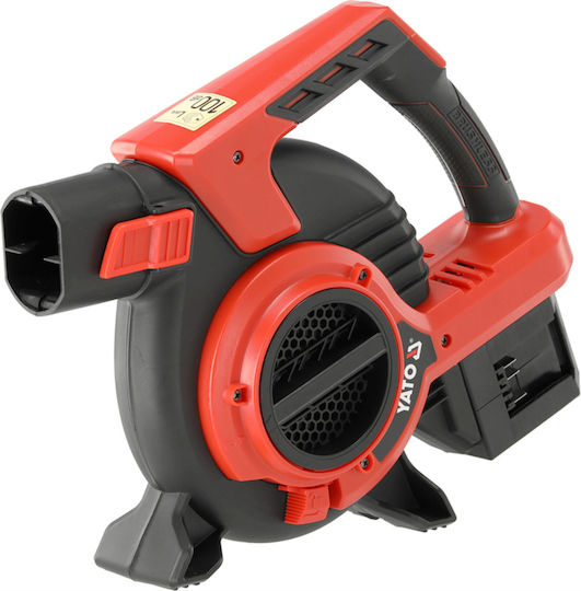 Yato Laubbläser / Sauger Handheld Akku 18V Solo mit Lautstärkeregelung & Maximaler Luftgeschwindigkeit 270km/h