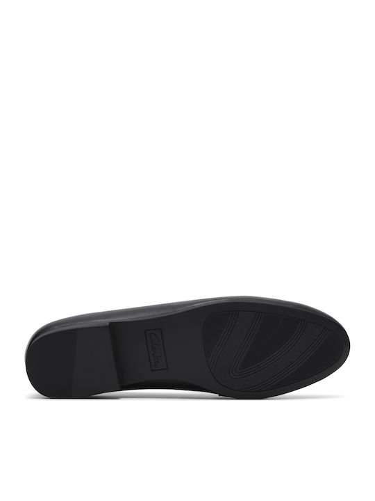 Mocasini De Damă Din Piele În Culoare Neagră