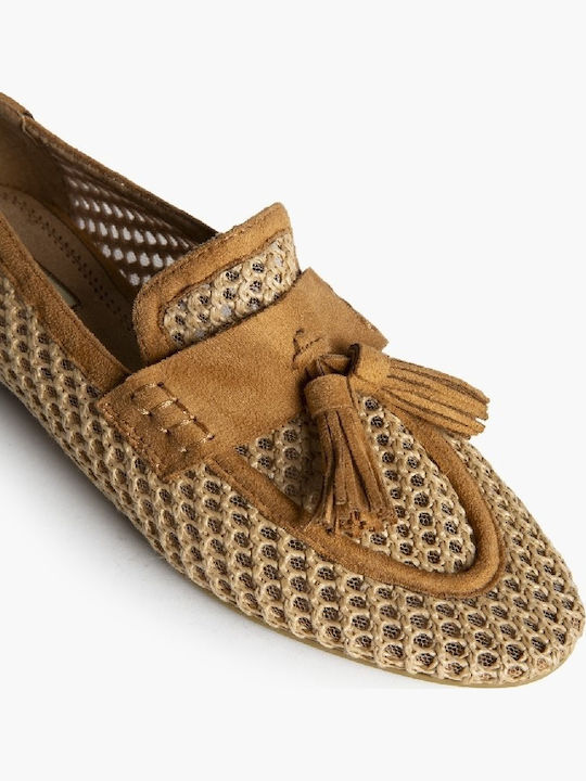 Women's Moccasins in Brown Color