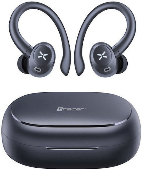 Tracer T11 In Ear Безжични Слушалки с Устойчивост на Изпотяване и Калъф за Зареждане Черни