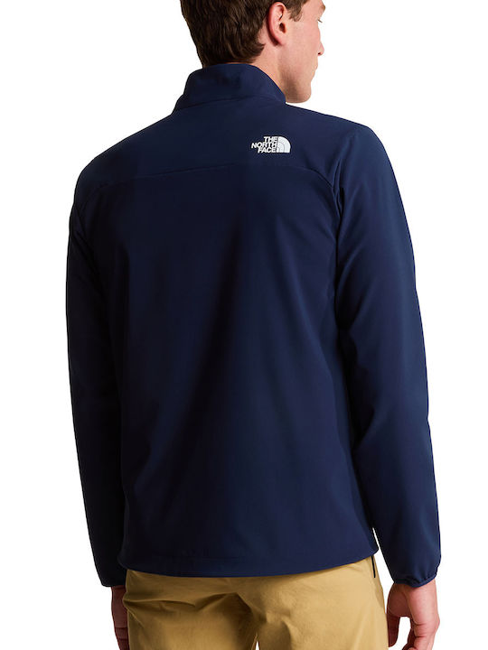 Nimble Winter Softshell Jacket Waterproof and Windproof Navy Blue