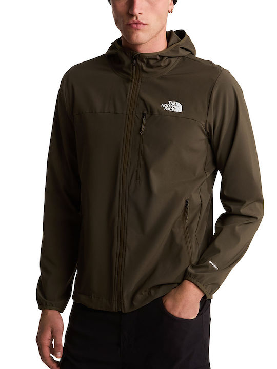 Nimble Winter Softshell Jacket Waterproof and Windproof Khaki