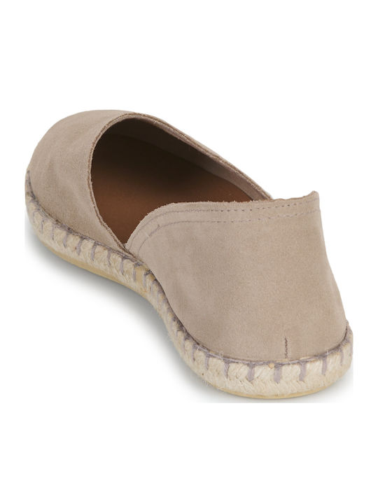 Damen Espadrilles in Braune Farbe