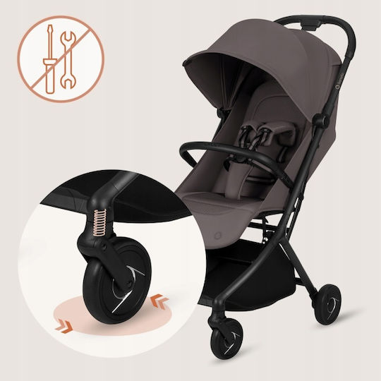 Lionelo Sia Baby Stroller Suitable from 6+ Months Biege Taupe