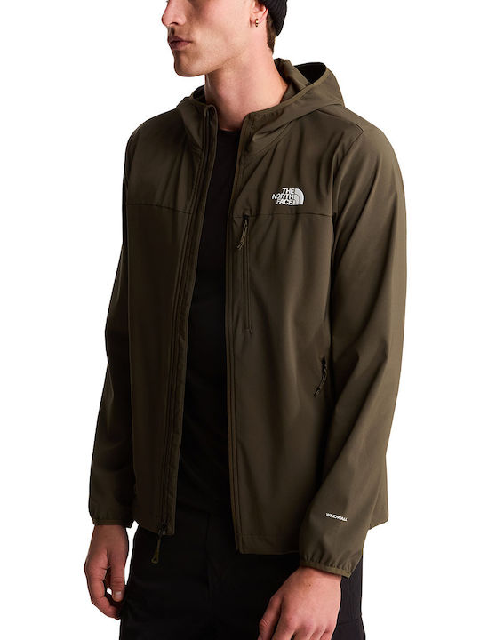 Nimble Winter Softshell Jacket Waterproof and Windproof Khaki
