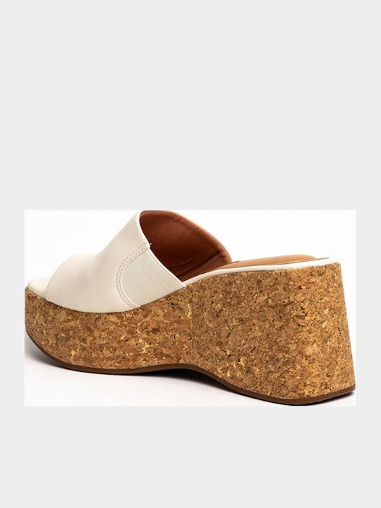 Platforme Dama Tip Slip On Albe