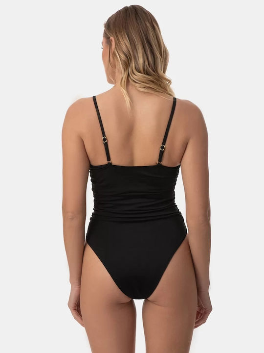 Black One Piece Swimsuit
