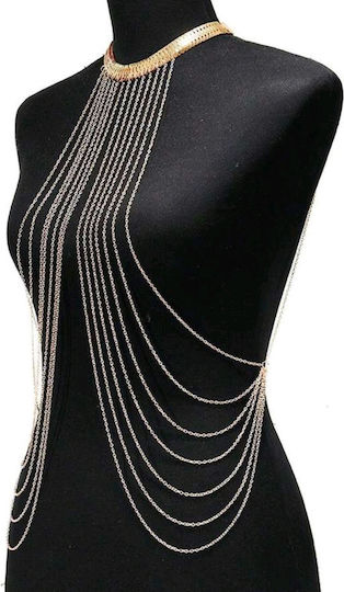 Tatu Moyo Sexy Choker Χρυσό