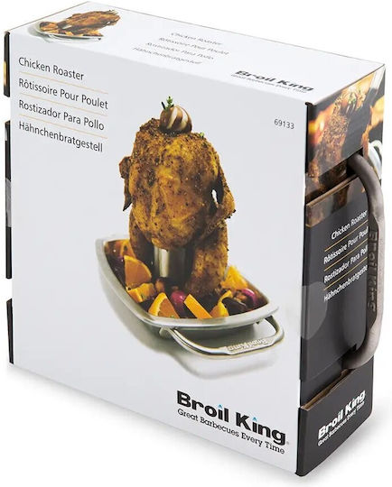 Broil King 69133 Hähnchenbasis aus Rostfreiem Stahl