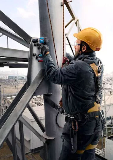 Bosch GDS 18V-350 Professional Brushless Μπουλονόκλειδο Μπαταρίας 18V Solo με Υποδοχή 1/2"
