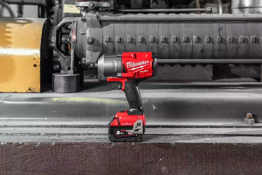 Milwaukee M18 ONEFHIWP12-502X Μπουλονόκλειδο Μπαταρίας 18V 2x5Ah με Υποδοχή 1/2"