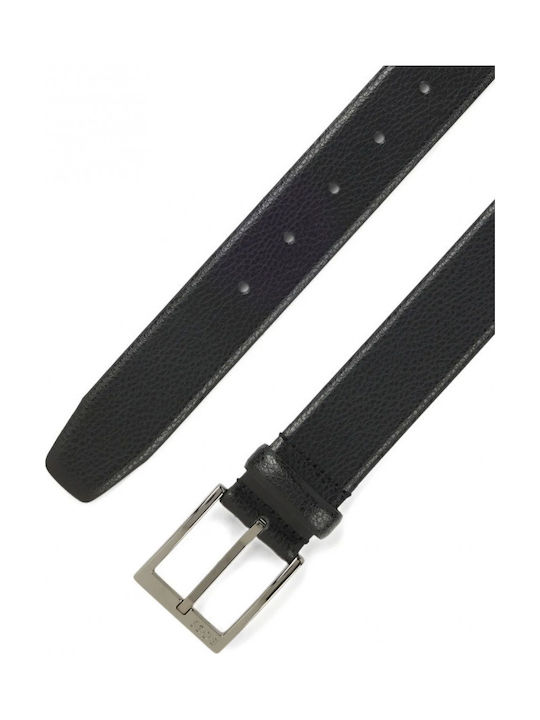 Men's Leather Belt Black