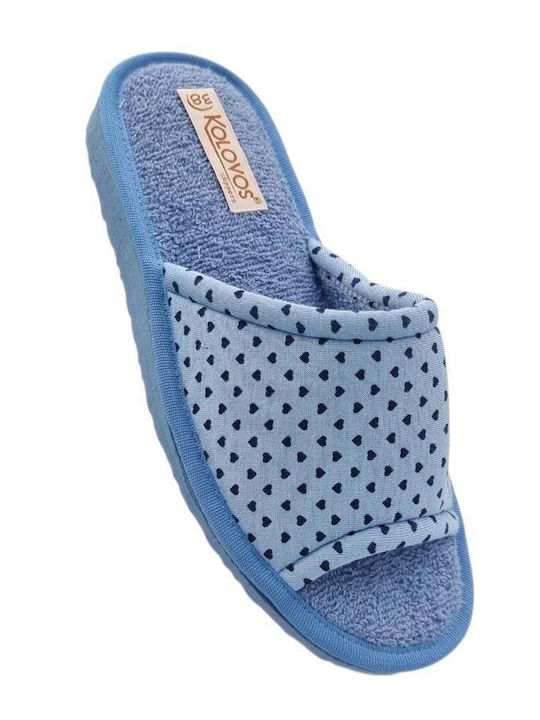 Winter Women's Slippers Light Blue 135-26_Siel