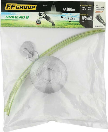 FFG Unihead 8 Handbetriebene Kopf Ohne Schlüssel 8 Yan Linienausgänge Universal