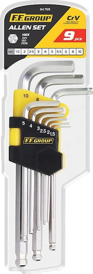 FFG Set 9 Allen Wrenches L
