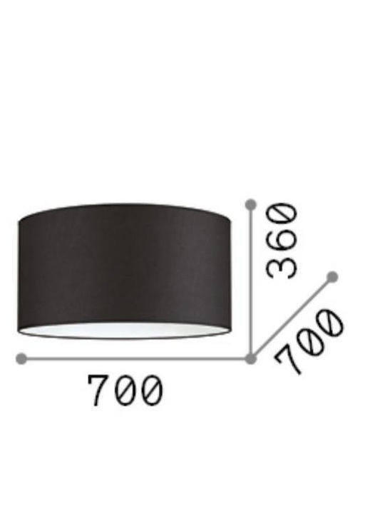Ideal Lux Paralume Καπέλο Φωτιστικού 70εκ.