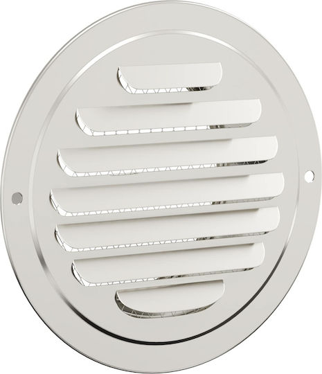 Καπάκια Αερισμού 4 Pcs Ασημί 80 Mm Ανοξείδωτο Ατσάλι Ασήμι 42019371