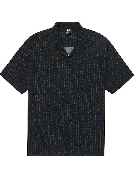 Safe Paradise Short Sleeve Shirt Black