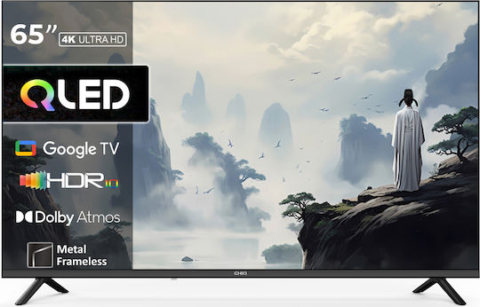 CHiQ Смарт Телевизор 65" 4K UHD QLED UJA65QM10GP HDR (2025)