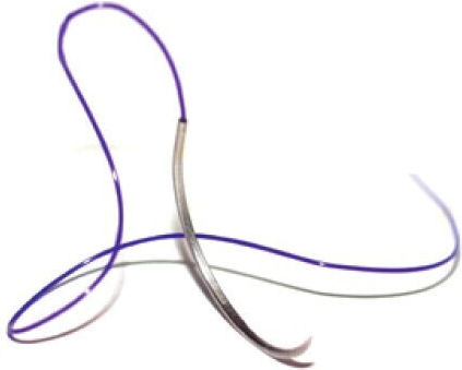 Medipac Surgical Sutures Pga 1 75cm 40mm 1/2 Round 9176