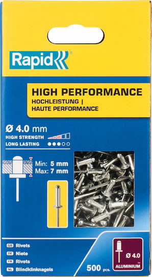Rapid Πριτσίνια M4x10mm 500τμχ