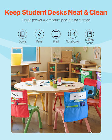 Vevor Classroom Seat 24pcs 18x20cm