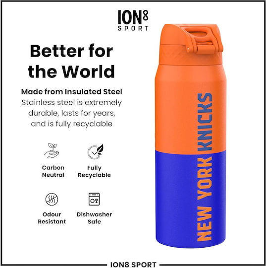 Ion8 Μπουκάλι Θερμός Ανοξείδωτο 750ml Nba New York Knicks