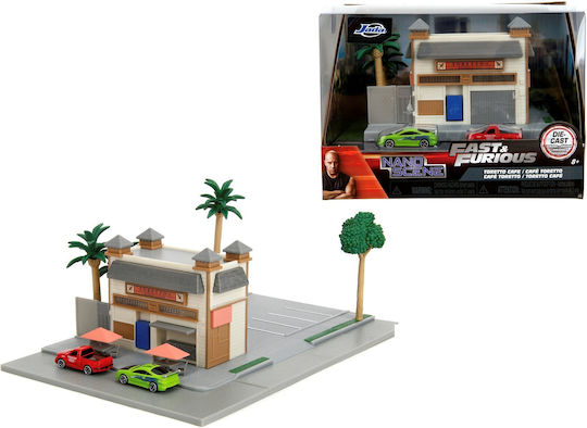 Fast & Furious Nano Metalfigs Nano Scene Toretto´s Café