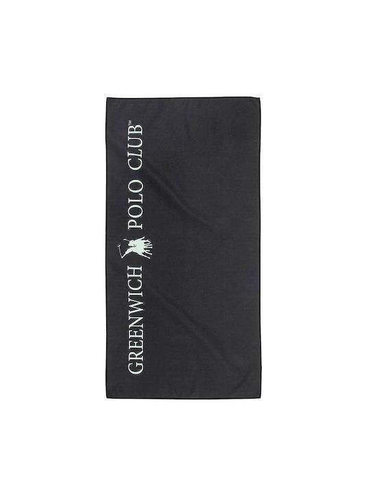 Greenwich Polo Club Fitnesshandtücher Greenwich Polo Club mit Mikrofaser Schwarz 45x90cm