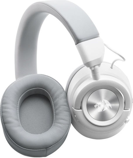 Redragon Spectra Pro Безжични Over Ear Гейминг Слушалки с Bluetooth / USB Свързаност Бял