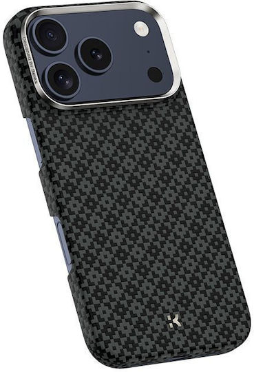 Benks Umschlag Rückseite Aramid Fiber Schwarz (iPhone 17 Pro)