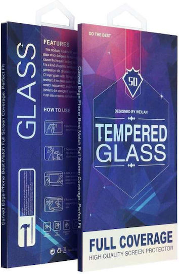 5D Full Glue Full Face Tempered Glass Μαύρο (Honor 8 Lite)