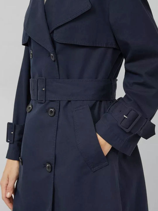 Women's Navy Blue Gabardine