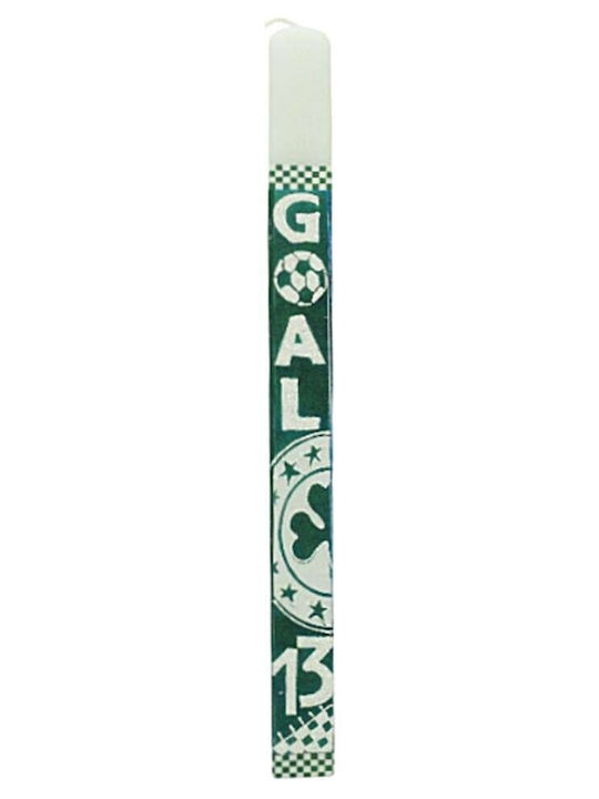 Lumanare De Paste Cu Formă Plată Verde Lumanare De Paste Cu Formă Plată Verde