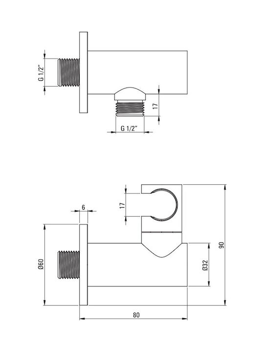 Deante για Μπανιέρα 5907650889762