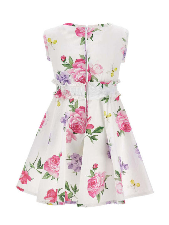 Girls' Παιδικό Φόρεμα Αμάνικο Floral Πολύχρωμο