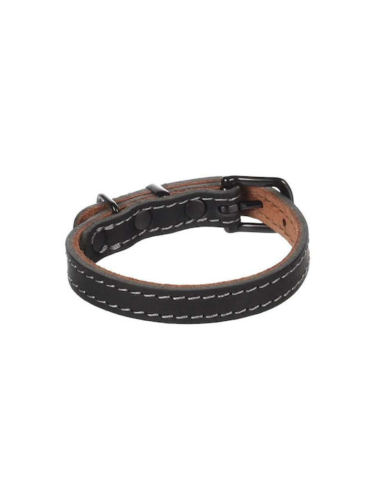 Flamingo Κολάρο Σκύλου Collar Montana Leather Black S 29.5-35.5cm X 15mm Flamingo Κολάρο Σκύλου Collar Montana Leather Black S 29.5-35.5cm X 15mm