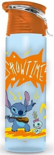 Pyramid International Bottle Παιδικό Παγούρι Lilo & Stitch Πλαστικό Πορτοκαλί